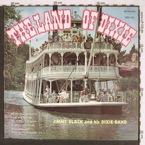 Black,Jimmy & his Dixie-Band: The Land Of Dixie, vg+/m-, Weltmelodie(WM 019), D,  - LP - Y8249 - 4,00 Euro