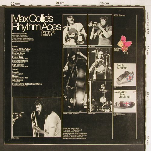 Collie's Rhythm Aces,Max: Stomp Off,Let's Go!, Happy Bird(5002), D, Ri,  - LP - Y8278 - 6,00 Euro