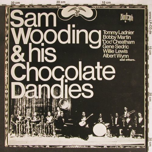 Wooding,Sam  &his Chocolate Dandies: Same, Tommy Ladnier.. Albert Wynn, Biograph(6370 905), UK, co,  - LP - Y8463 - 9,00 Euro