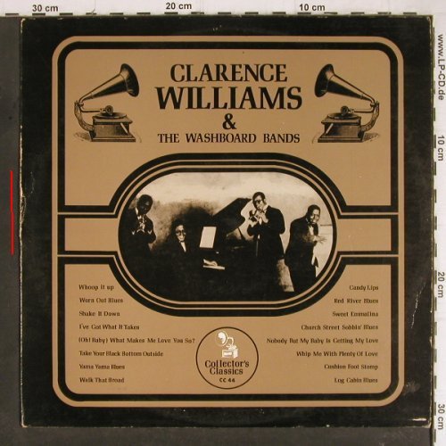 Williams,Clarence: & Washboard Bands (1927-30)vg+/vg-, Collector's Classics(CC 22), DK,  - LP - Y8465 - 5,00 Euro