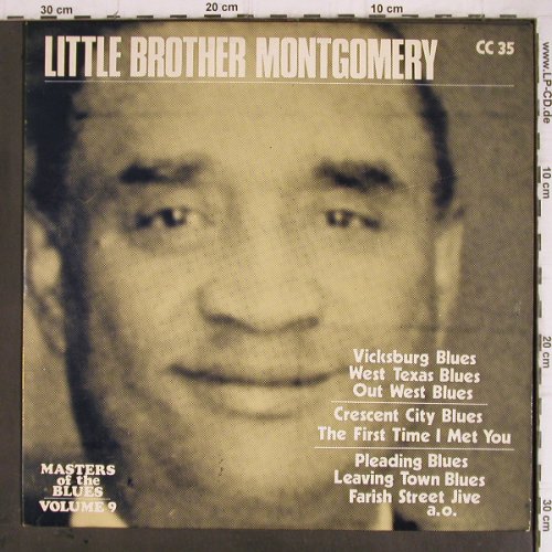 Little Brother Montgomery: Masters o.the BluesVol.9 MusterStol, Collector's Classics(CC 35), D, vg+/m-,  - LP - Y9201 - 6,00 Euro