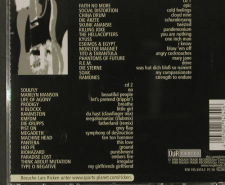 V.A.Lars Ricken's Hotshot: Megadeth,Skunk Anansie, Ärzte.., Our Choice(), D, 1998 - 2CD - 50516 - 10,00 Euro