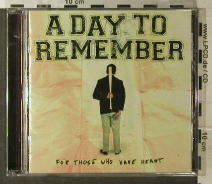 A Day to Remember: For Those Who Have Heart, Promo, Victory,vg+/m-(VR337), US, co, 2007 - CD - 51009 - 5,00 Euro