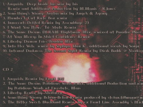 Clan Of Xymox: Remixes From The Underground, Pandaim.(Pan-22), UK, 1986 - 2CD - 51196 - 12,50 Euro