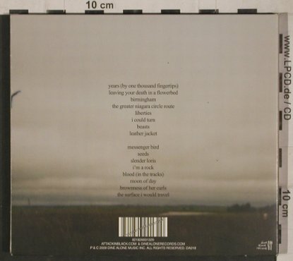 Attack in Black: Years(by 1000 Fingertips), Digi, Dine Alone(DA018), vg+/m, 2009 - CD - 51402 - 5,00 Euro