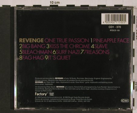 Revenge: One True Passion, RTD(CD1-370), EU, 1990 - CD - 53313 - 7,50 Euro