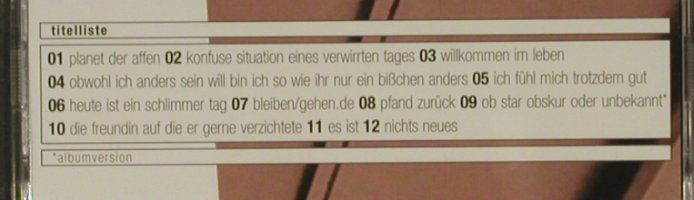 Astra Kid: Planet der Affen, Tonhaus(), , 00 - CD - 55421 - 7,50 Euro