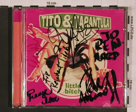 Tito & Tarantula: Little Bitch, signature, Einladung, Cockroach(), EU, 2000 - CD - 57559 - 15,00 Euro