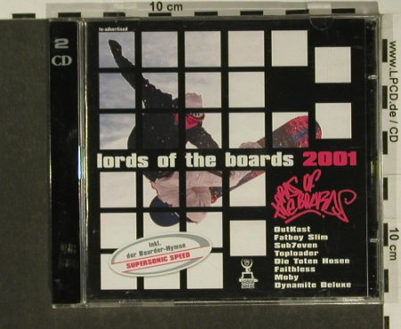 V.A.Lords Of The Boards 2001: Die Happy...Faithless, 40 Tr., Ariola(), D, 00 - 2CD - 57736 - 7,50 Euro