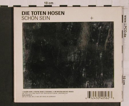 Toten Hosen: Schön Sein+3, Digi, JKP 33(), D, 99 - CD5inch - 57768 - 4,00 Euro