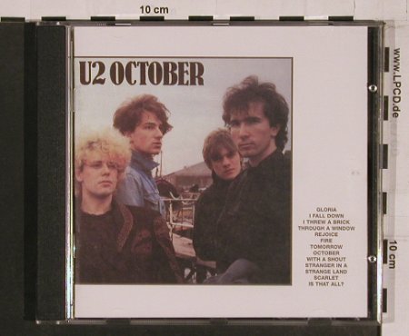 U2: October, Island(610 560-222), D, 1981 - CD - 57781 - 10,00 Euro