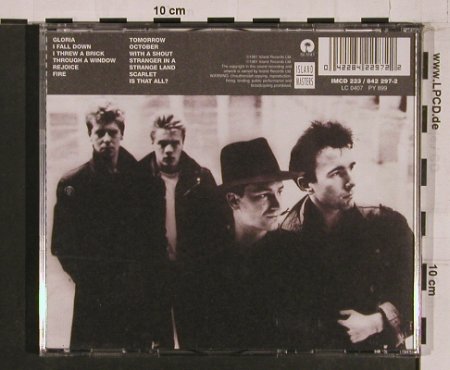 U2: October, Island(610 560-222), D, 1981 - CD - 57781 - 10,00 Euro