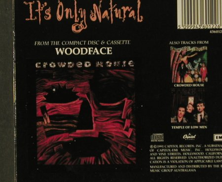 Crowded House: It's Only Natural+4,Digi, EMI(), AUS, 91 - CD5inch - 58593 - 3,00 Euro