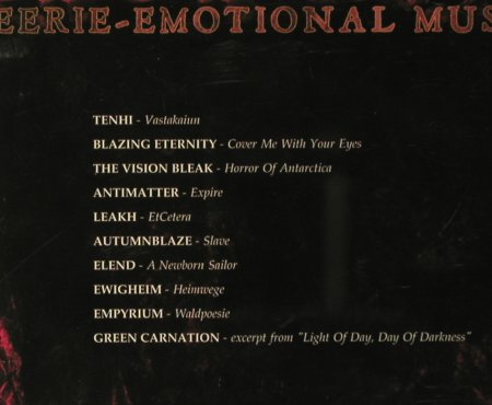 V.A.Eerie Emotional Music: A Label Compilation,10 Tr., prophecy(PRO070), , 2004 - CD - 59316 - 7,50 Euro