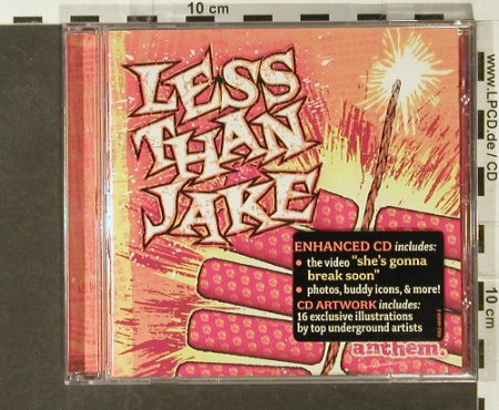 Less Than Jake: Anthem, Warner(), D, 2003 - CD - 59860 - 10,00 Euro