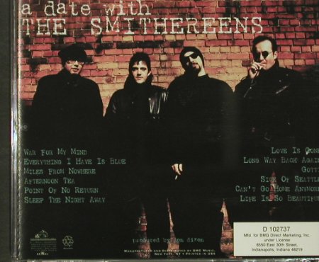 Smithereens: A Date With, vg+/m-, RCA(), US, 1994 - CD - 61030 - 5,00 Euro
