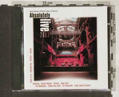V.A.Absolutely Live 2003: 14 Tr. Lim Ed.(793of1.500), Almaviva(AR008), , 03 - CD - 63802 - 14,00 Euro