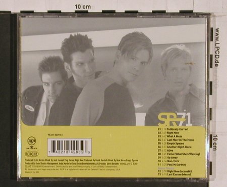 SR71: Now You See Inside,+2 Bonus Tr., RCA(), EU, 2000 - CD - 64039 - 7,50 Euro