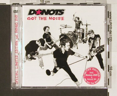 Donots: Got the Noise, Lim.Ed., Gun(), EU, 04 - CD/DVD - 64833 - 12,50 Euro