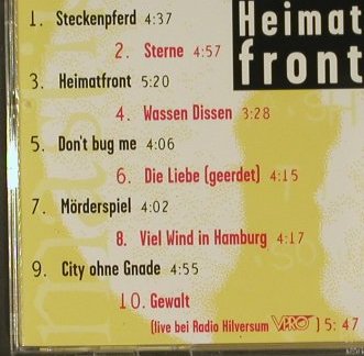 Mastino: Heimat Front, L'Age D'Or(), D, 95 - CD - 66355 - 6,00 Euro