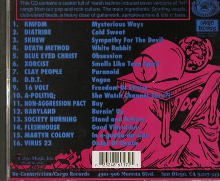 V.A.Shut Up Kitty: KMFDM...Virus23, 16 Tr., Cargo(), US, co, 93 - CD - 67609 - 7,50 Euro