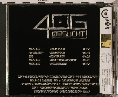 4.Og: Tobsucht*3+2, Lasso Music(1005), D, 2004 - CD5inch - 68310 - 10,00 Euro