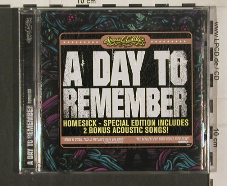 A Day to Remember: Homesick, FS-New, Victory(VR541), US, 2009 - CD - 80149 - 10,00 Euro