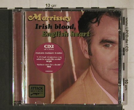 Morrissey: Irish Blood,English HeartCD2of2CD, Attack(ATKXD002), EU, FS-New, 2004 - CD5inch - 80483 - 5,00 Euro
