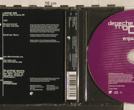 Depeche Mode: Enjoy The Silence / Halo, Venusnote CD Bong 34(724386753625), EU, 2004 - CD5inch - 82127 - 5,00 Euro