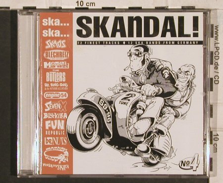 V.A.Skandal ! No.4: 12 Ska Bands fr. Germany, Pork Pie(), D, 1996 - CD - 83498 - 7,50 Euro
