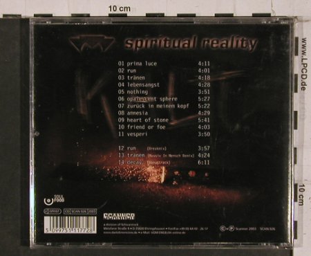 Spiritual Reality: Kalt, FS-New, Scanner(), D, 2003 - CD - 84368 - 12,50 Euro