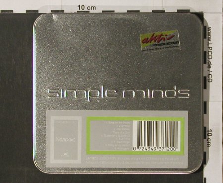 Simple Minds: Neapolis, 9Tr. Lim.Ed, Metalbox,, EMI(), EU, 1998 - CD - 90248 - 10,00 Euro