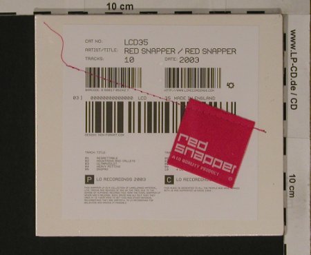 Red Snapper: Same, Digi, FS-New, LoRecordi(Lcd35), , 03 - CD - 90701 - 10,00 Euro