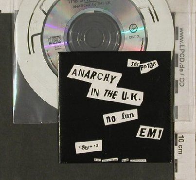 Sex Pistols: Anarchy In The U.K./ No Fun / EMI, Virgin(), A, 1983 - CD3inch - 90761 - 17,50 Euro