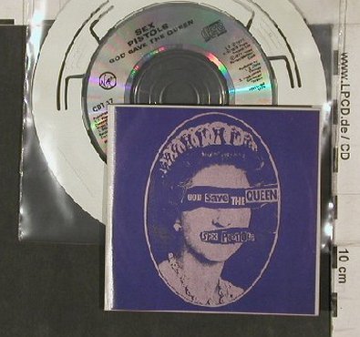 Sex Pistols: God Save The Queen+2, Virgin(CDT37), A,  - CD3inch - 90762 - 17,50 Euro