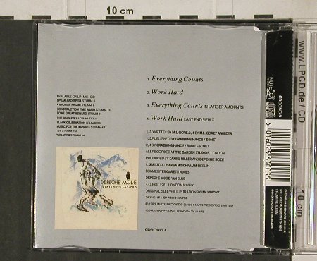 Depeche Mode: Everything Counts*2+2,largerAmount, Mute(CDBong3), D, 91 - CD5inch - 90938 - 10,00 Euro