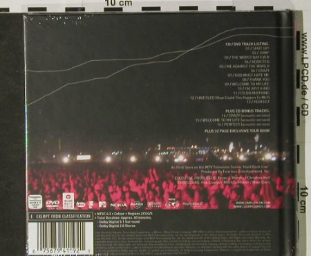 Simple Plan: Mtv Hard Rock Live, FS-New, Lava/Atl.(), EU, 2005 - CD/DVD - 92749 - 10,00 Euro