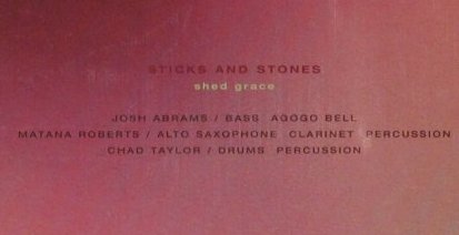 Sticks and Stones: Shed Grace, FS-New, ThrillJock(140), CDN, 2004 - CD - 93021 - 10,00 Euro