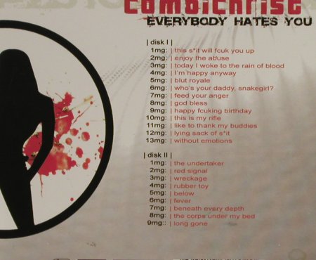 Combichrist: Everybody Hates You, Digi, Out Of Line(), D, 2005 - 2CD - 93282 - 12,50 Euro