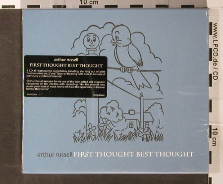 Russell,Arthur: First Thought Best Thought,Boxed, Rough Trade(RTRADCD 310), EU, 2006 - 2CD - 93703 - 12,50 Euro