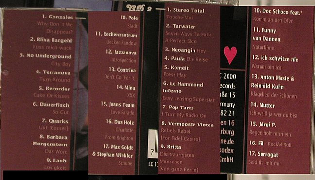 V.A.Familienangelegenheiten: aus Berlin,Gonzales...Surrogat, Lieblingslied Rec.(Liebe 1), D, 2000 - 2CD - 93729 - 12,50 Euro