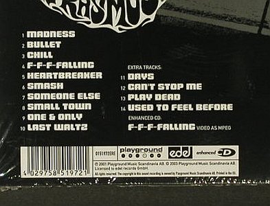 Rasmus,The: Into, Special Ed., FS-New, Edel(0151972ERE), D, 2001 - CD - 95199 - 11,50 Euro