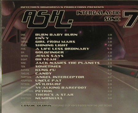 Ash: Intergalactic Sonic 7"s, Infec120(), , 02 - 2CD - 95363 - 12,50 Euro