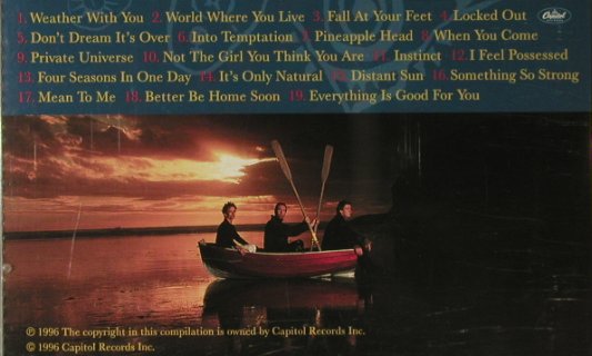Crowded House: Recurring Dream-Very Best, Capitol(), UK, 1996 - CD - 95464 - 10,00 Euro