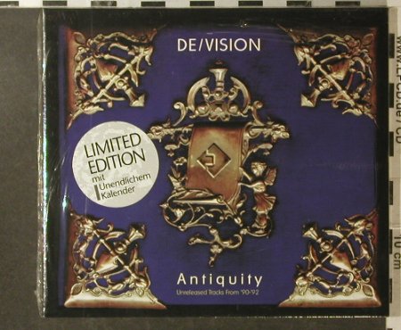 De/Vision: Antiquity,unrel.Tracks 90-92,Digi, Indigo(1222-2), D, 1995 - CD - 95934 - 11,50 Euro