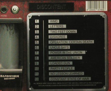 Red Union: Black Box Recorder, Digi, Bandworm Rec.(BW 42-2), D, 2006 - CD - 95976 - 12,50 Euro