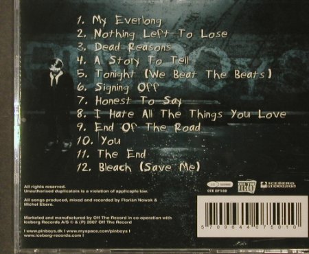 Pinboys: Teenage Wasteland, FS-New, Off the Record(OTR cd 100), , 2007 - CD - 96298 - 10,00 Euro