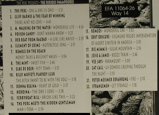 Perc presents: The Furious Swampriders, V.A., Strange Ways Records(WAY 14), D, 1990 - CD - 96738 - 7,50 Euro