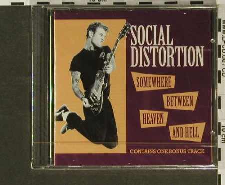 Social Distortion: Somewhere Between Heaven&Hell,11Tr, Epic(471343 2), A,FS-New, 1992 - CD - 96895 - 10,00 Euro
