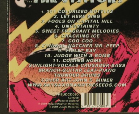 Sky Saxon & the Seeds: Red Planet, Digi, Jungle Records(FREUDcd080), UK, 2004 - CD - 96907 - 7,50 Euro